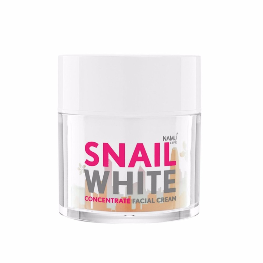 Концентрированный Тайский крем для лица с золотом NAMU LIFE SNAIL WHITE CONCENTRATE 50 гр.